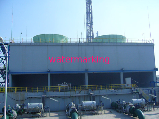Torre refrigerando industrial de baixo nível de ruído com estrutura concreta CNTC
