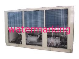 100kw de baixo nível de ruído à capacidade 1500kw refrigerando Waterproof refrigeradores de água de refrigeração ar