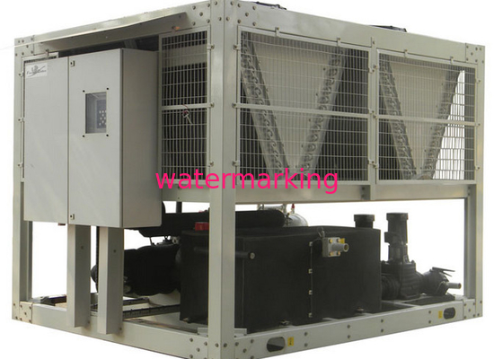 Refrigerador de refrigeração ar do parafuso R22, máquina refrigerar de água da indústria com proteção da pressão