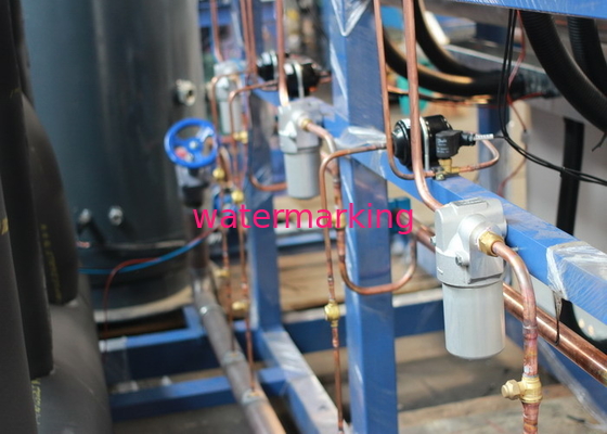 A água comercial do parafuso de Carlyle refrigerou unidades de condensação da refrigeração/refrigerador industrial