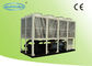 Unidades comerciais do refrigerador de água do parafuso da recuperação de calor com compressores do parafuso