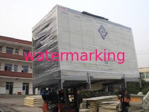 Torre refrigerando fechado de fluxo transversal com certificação de CTI (séries de JNC)