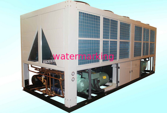 ar industrial refrigerador de refrigeração do parafuso 128KW, refrigeradores refrigerados a ar do rolo para a borracha