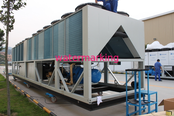 O ar favorável ao meio ambiente de R134a 226.3kw refrigerou o refrigerador do parafuso para o condicionador de ar