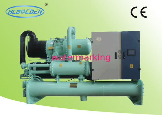 Refrigerador de água do parafuso da grande capacidade 700KW para a indústria de plásticos, aprovações do CE